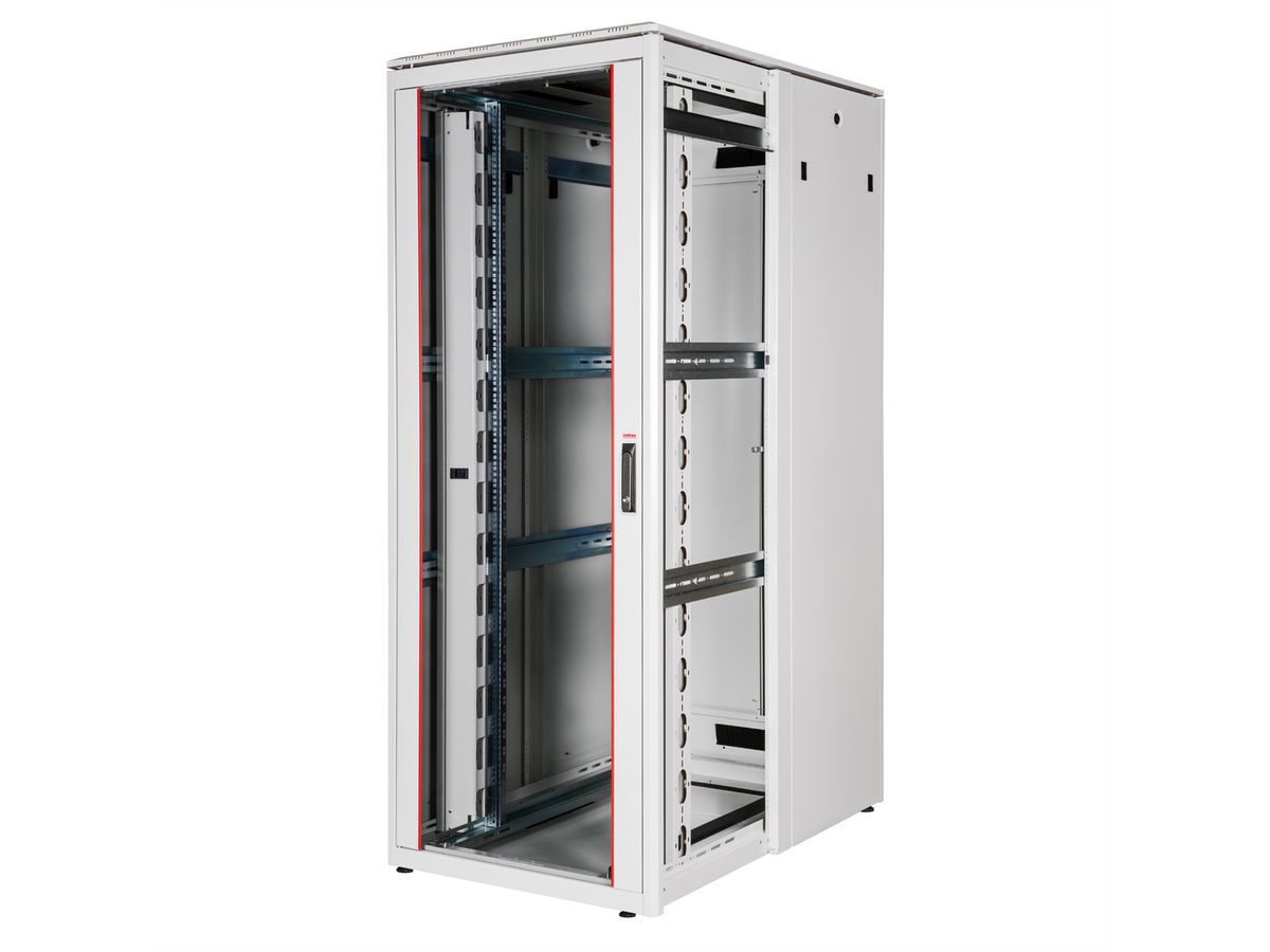 ROLINE 19-inch netwerkkast Pro 42 U, 800x1200 BxD Glazen deur grijs
