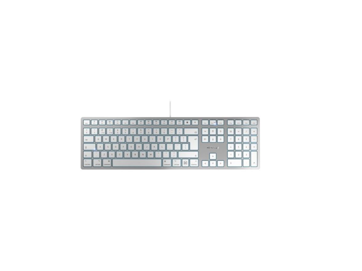 CHERRY KC 6000C FOR MAC keyboard Universal USB QWERTY US English Silver