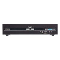 ATEN CS1142D4C 2-Poorts USB 4K DVI Secure KVM met Card Reader
