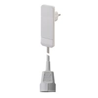 BACHMANN Flat Plug CEE7/7 white, 1.5m CEE7/3