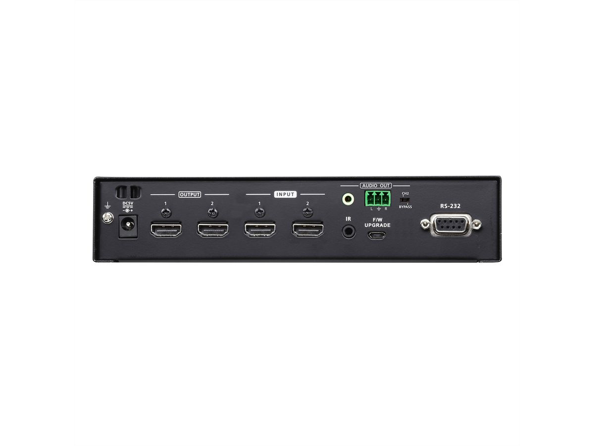 ATEN VM0202HB 2x2 True 4K HDMI Audio/Video Matrix Switch