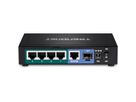 TRENDnet TPE-TG611 6-Port Switch PoE+ Gigabit