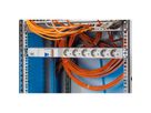 BACHMANN 19" 1U 6xCEE7/3 1xFI power 2.0m CEE7/7