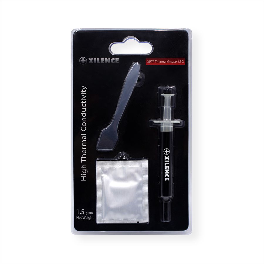 Xilence XPTP High Performance Thermal Paste, Spatula, Cleaning Cloth, 1.5g