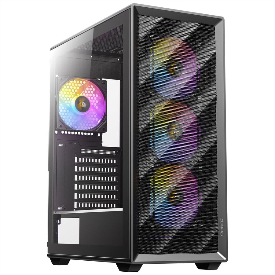 ANTEC AX85 ARGB PC case Midi Tower Gaming ATX, black