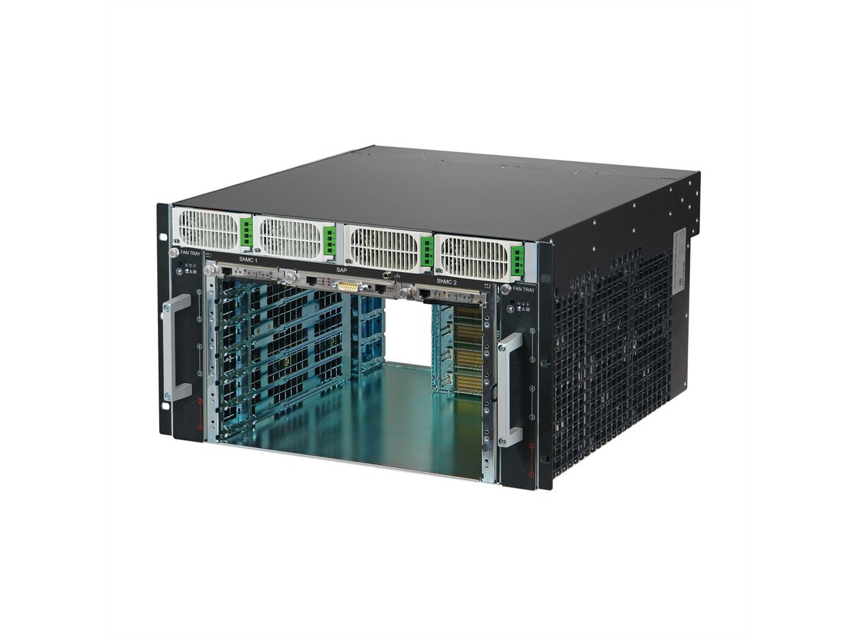 SCHROFF ATCA Systeem 450/40 Series, 6 sleuven, AC, Replicated Mesh, Bussed IPMB