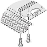 SCHROFF Fixing Strip for Partial Width Mounting Plate, 220 mm