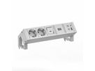 BACHMANN DESK2 wit 2xCEE7/3 1xUSB A/C 22W 0,2m GST18