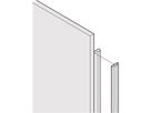 SCHROFF Achterpaneel voor RatiopacPRO/PropacPRO, geperforeerd, retrofit afscherming, textiel, 2 HE, 28 PK