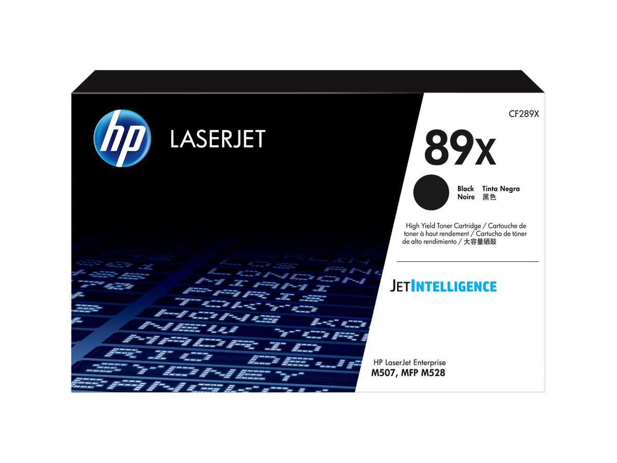 HP 89X originele high-capacity zwarte LaserJet tonercartridge