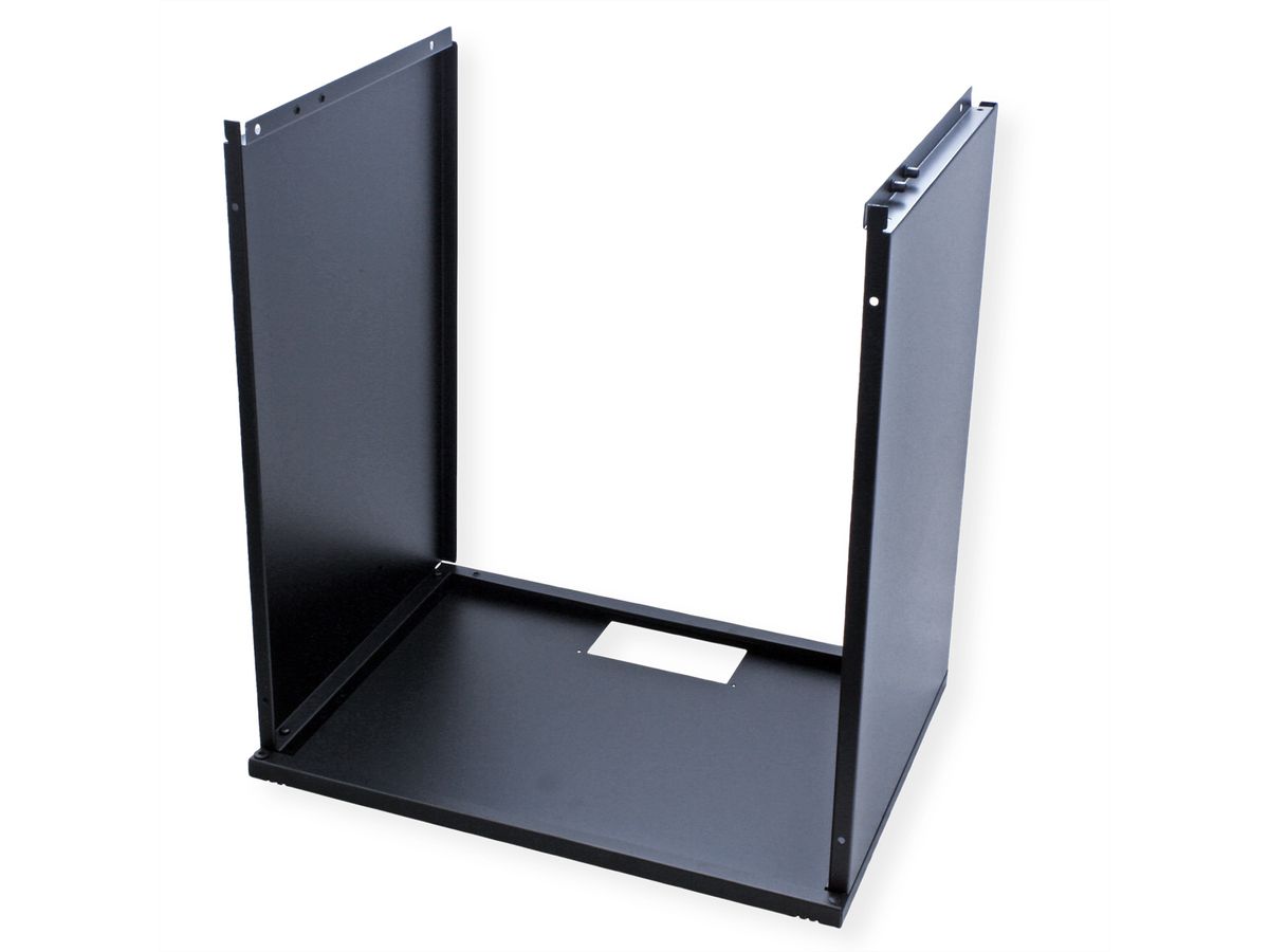 ROLINE 19-inch wandbehuizing Basic 12 U, 540x400 BxD Bouwpakket zwart
