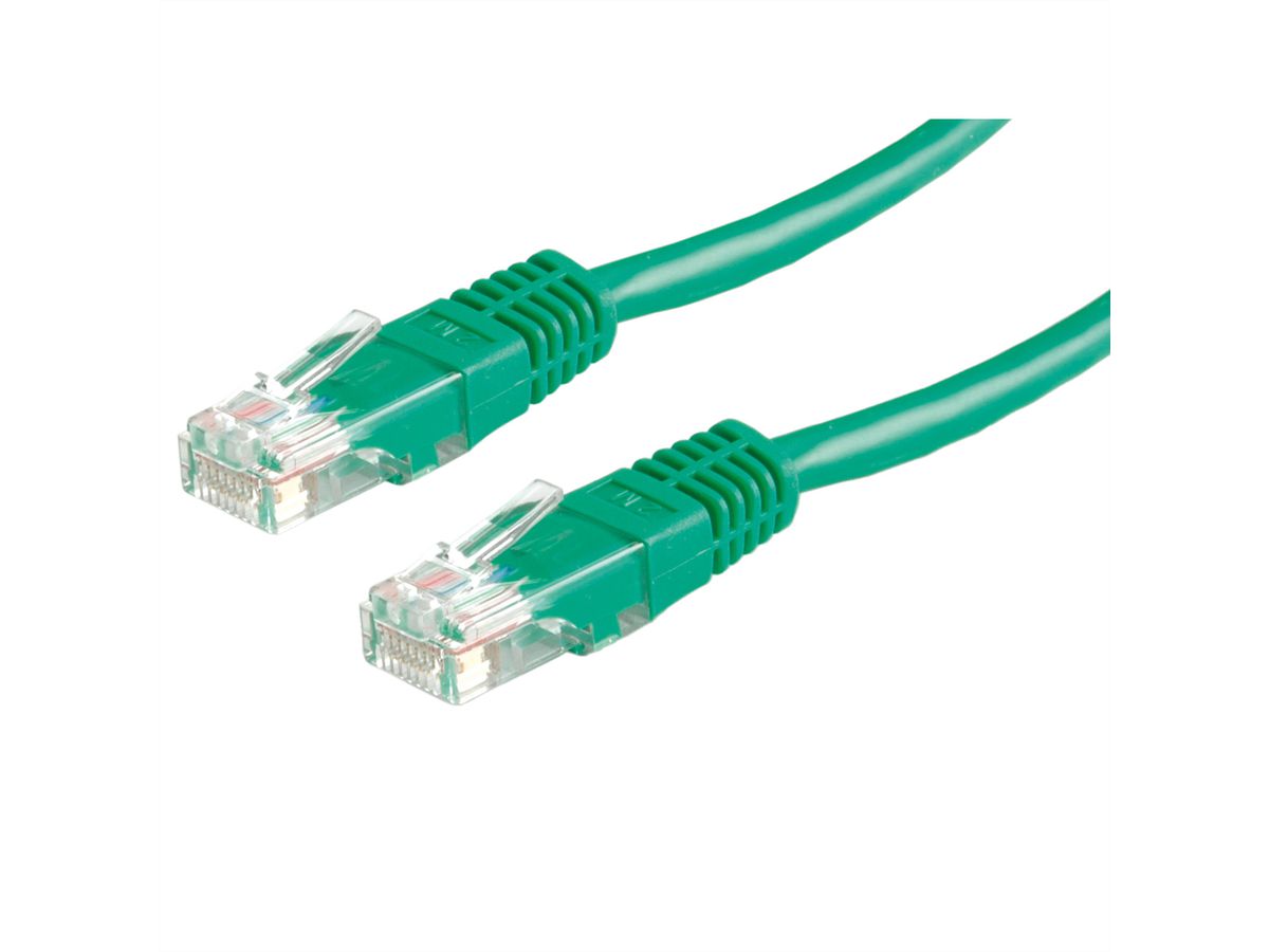 VALUE Patchkabel Cat.6 UTP (Class E), groen, 5 m