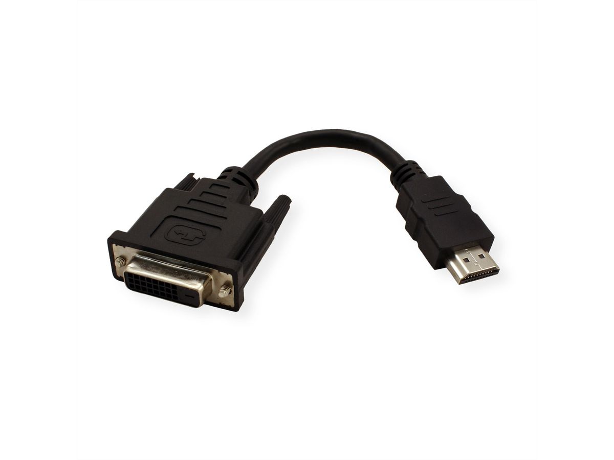 VALUE Cableadapter, HDMI M - DVI F