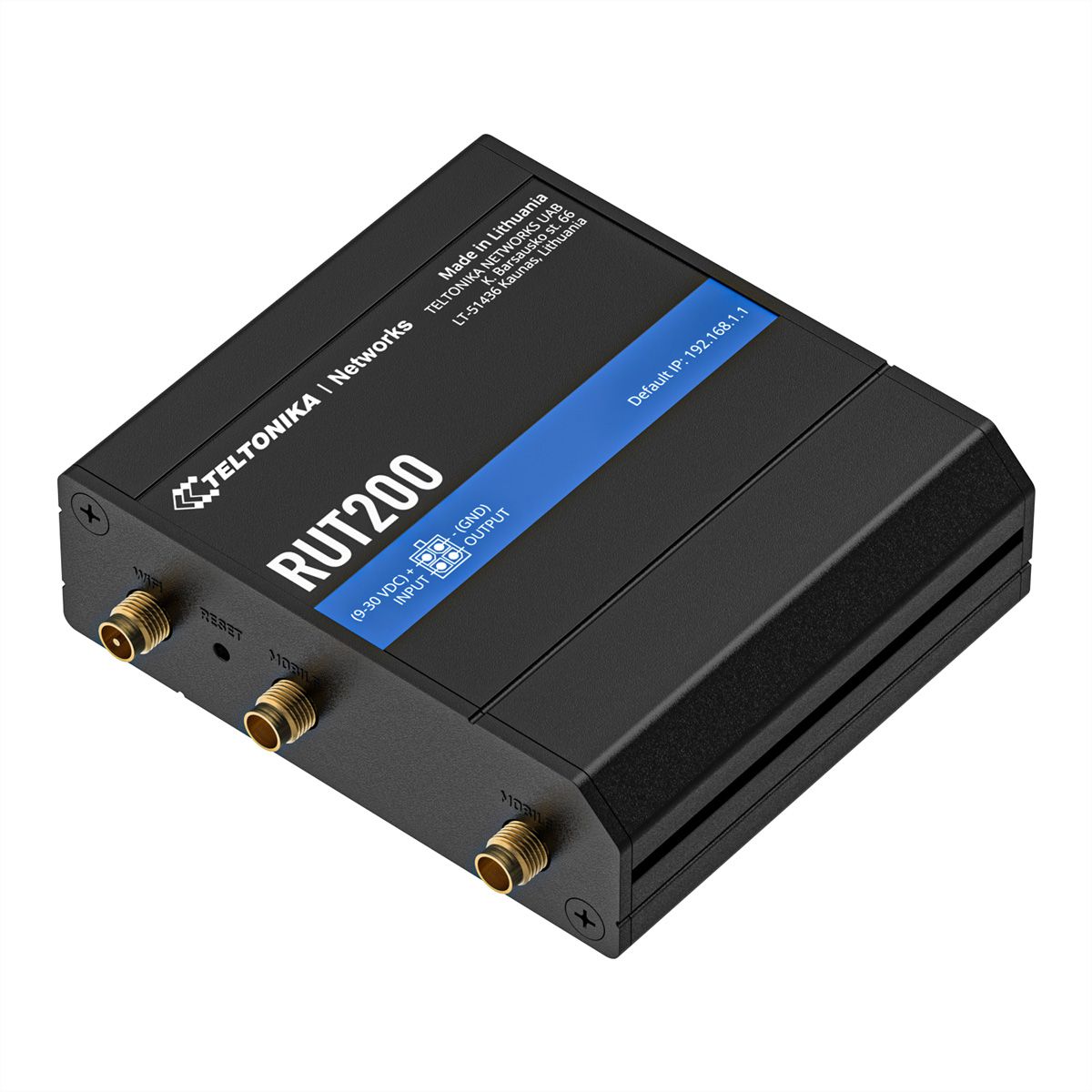 TELTONIKA RUT200 LTE/4G/3G/2G WiFi industriële router