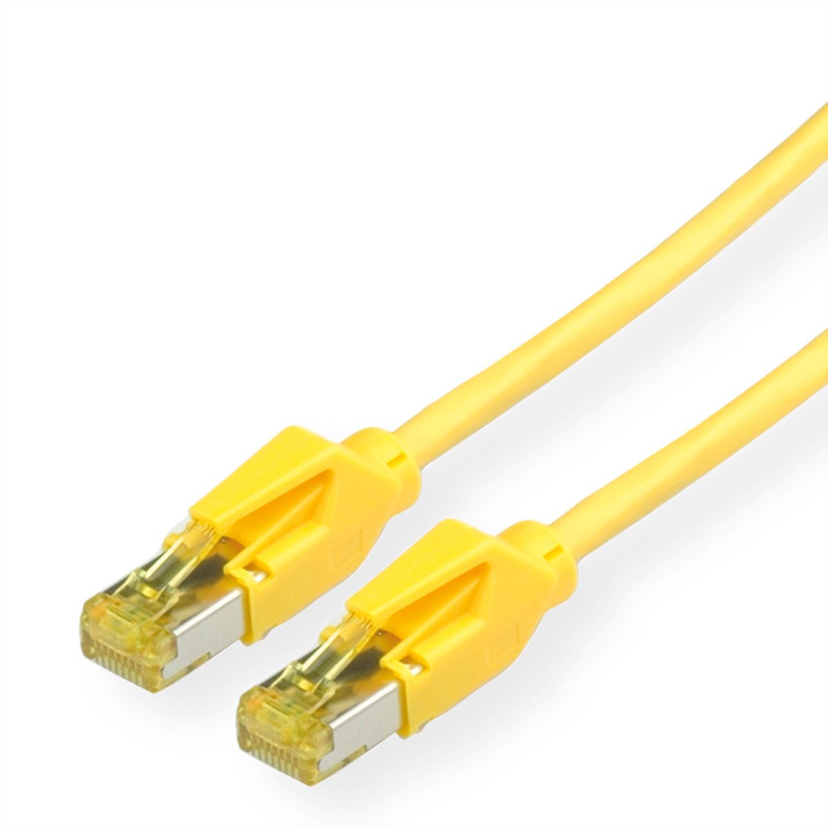 KERPEN Patchkabel Kat.6A (Class EA) S/F, MegaLine F6-90, HiRose TM31, LS0H, geel, 20 m