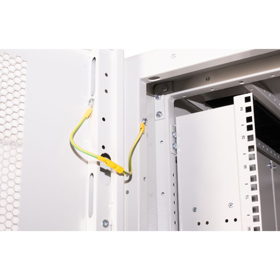 ROLINE colocation-kast 45HE 800x1000 mm, 2 compartimenten, grijs