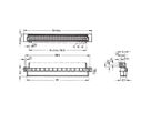 SCHROFF Stekker Type R, EN 60603, DIN 41612, vrouwelijk, 96 contacten, soldeerpennen, 3 mm