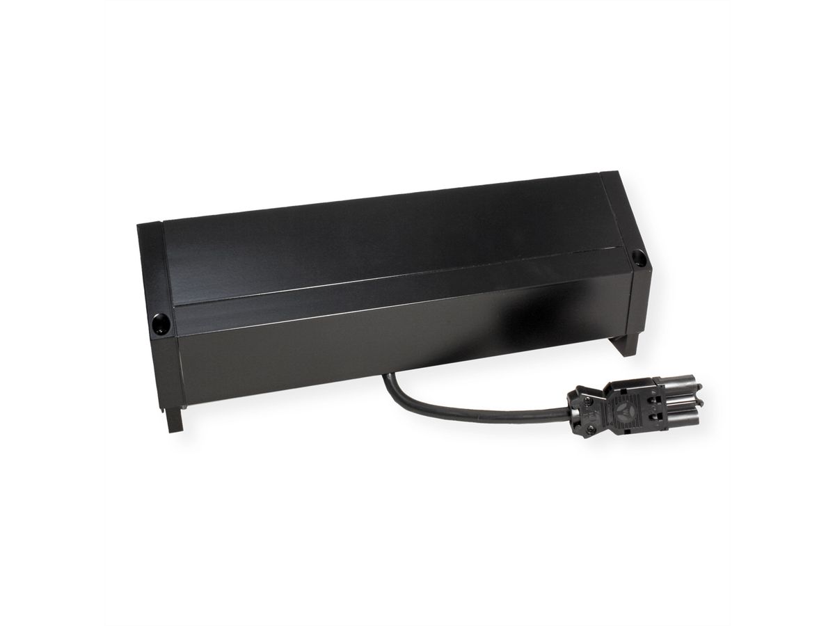 BACHMANN DESK2 2xUTE 1xUSB C 60W 1xCM 0.2m GST18 RAL9005