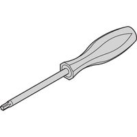 SCHROFF Screwdriver, Torx, T 8 Torx, for M2.5 mm Screw