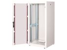 ROLINE 19-inch netwerkkast Basic 26 U, 600x600 BxD Glazen deur grijs