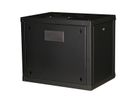 ROLINE 19-inch wandbehuizing Pro 9 U, 600x450 BxD zwart