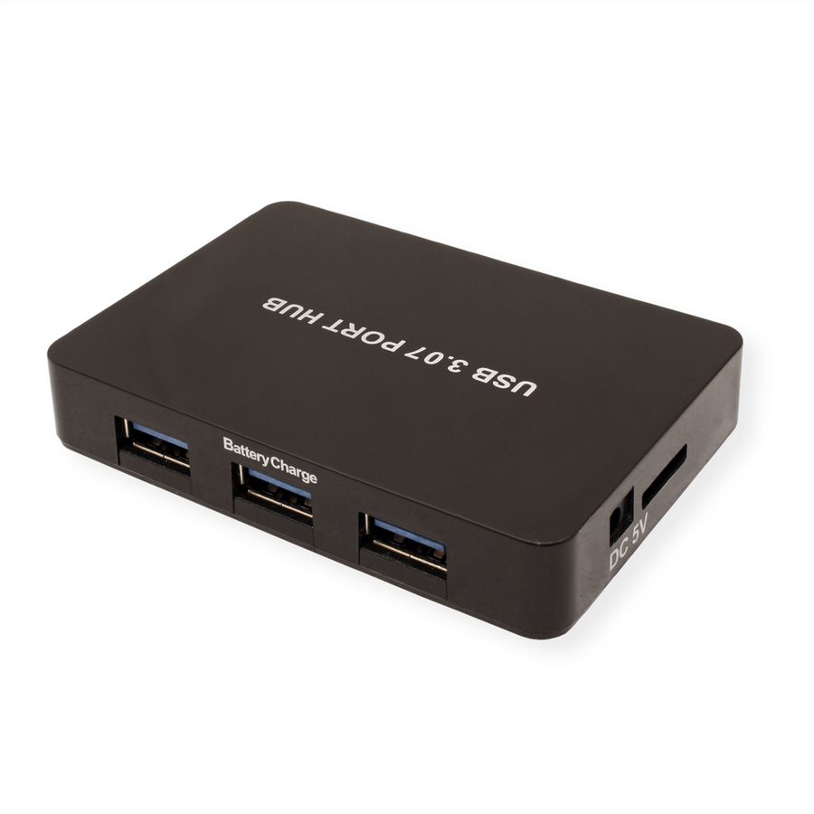 VALUE USB 3.2 Gen 1 Desktop Hub 7 ports, met voeding