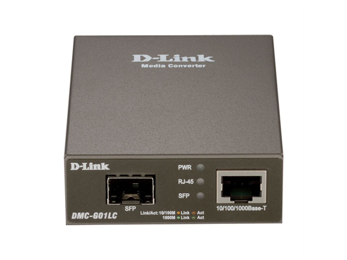 D-Link DMC-G01LC/E SFP-converter Gigabit Ethernet