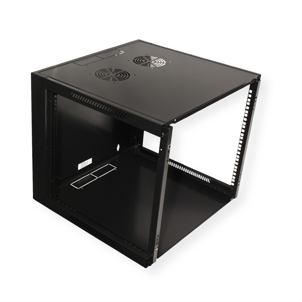 VALUE 19" Wall Mount Rack 6U, 368 x 570 x 450 (HxWxD), black