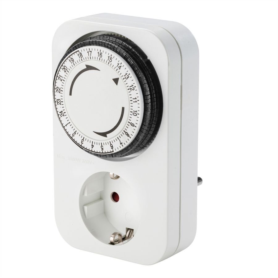 BACHMANN Mechanical timer 24h, Mechanical timer 24h 1GD/1A-1 white