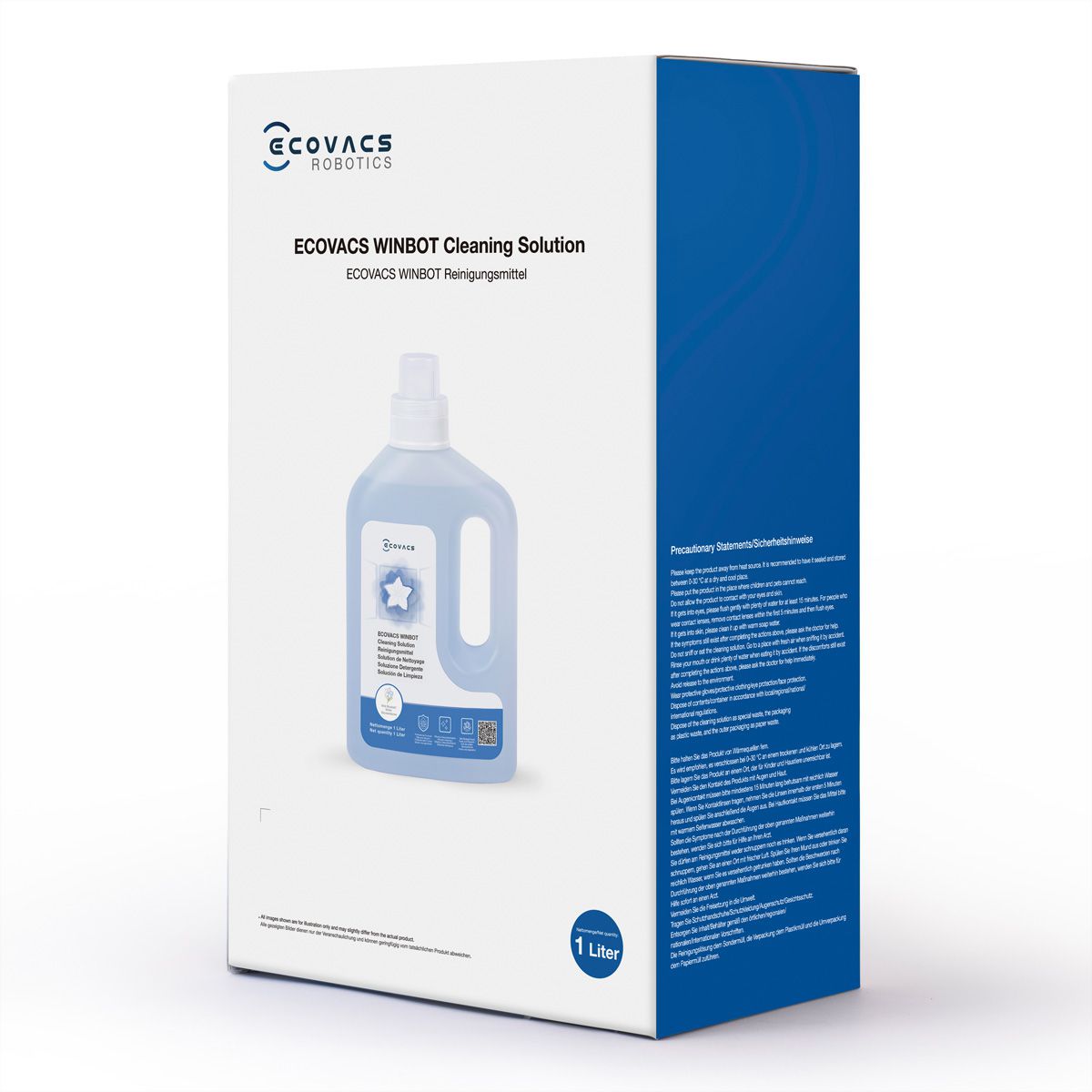 Ecovacs WINBOT reinigingsoplossing 1 l, voor Winbots-Serie