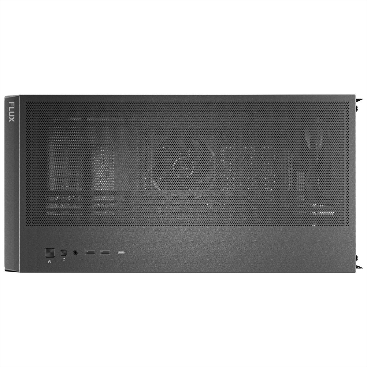 ANTEC Flux SE ATX Midi Tower PC case, black