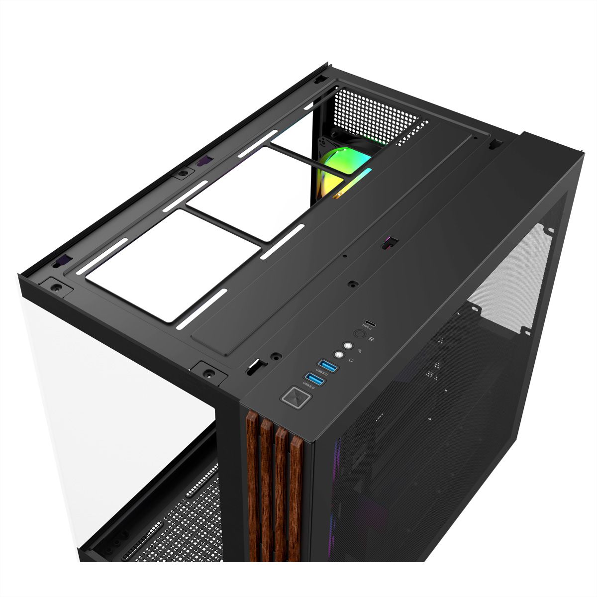 Thermaltake View 380 WS ARGB Mid Tower Gehäuse Schwarz