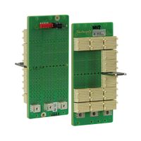 SCHROFF CPCI seriële backplane, 3 HE, 3 sleuven, systeemsleuf rechts, full-mesh, zonder RIO