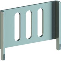 BACHMANN BlueNet side mounting set, Packed in polybag