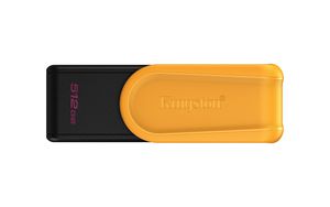 Kingston Technology DataTraveler 512GB Portable USB 3.2 Gen 1 Exodia S (Black/Yellow)