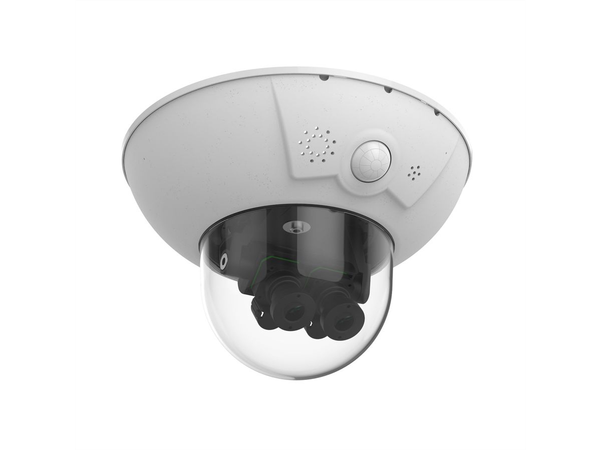 MOBOTIX D16B DualDome-camera 6MP met twee B036-lenzen (103° dag/nacht)