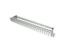 METZ CONNECT 19" Paneel 1HE Moduledrager leeg voor 24 modules (E-DAT of C6A)