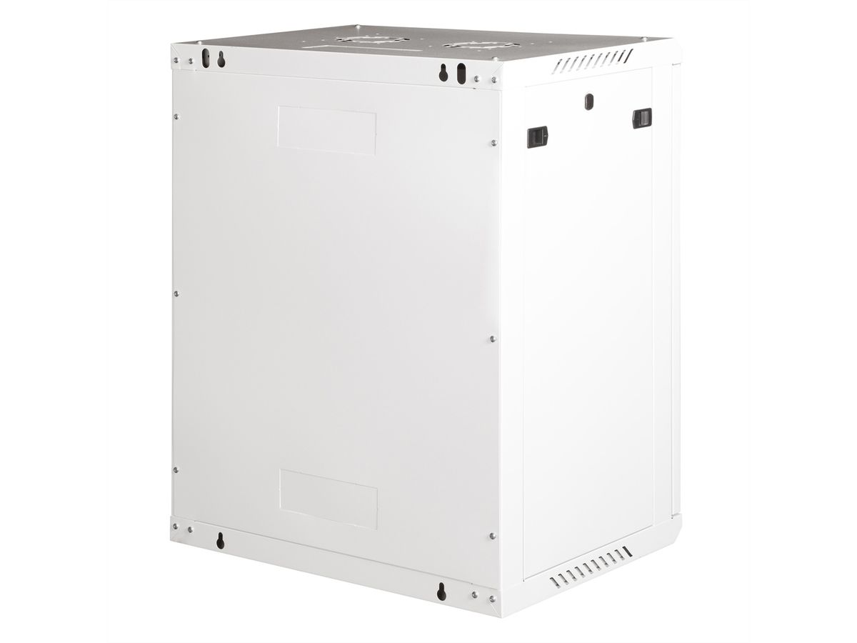 ROLINE 19” wandbehuizing Basic Plus 18U, 600x450 BxT grijs