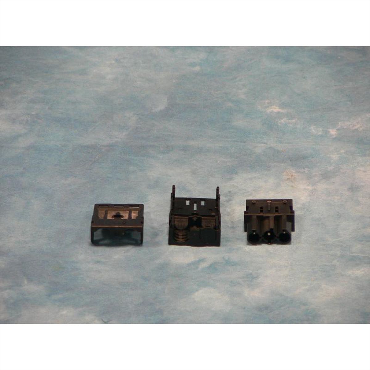 SCHROFF Wieland plug - BLACK 3-pole plug