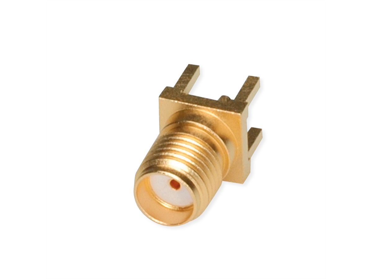 TELEGÄRTNER SMA-Buchse print vergoldet