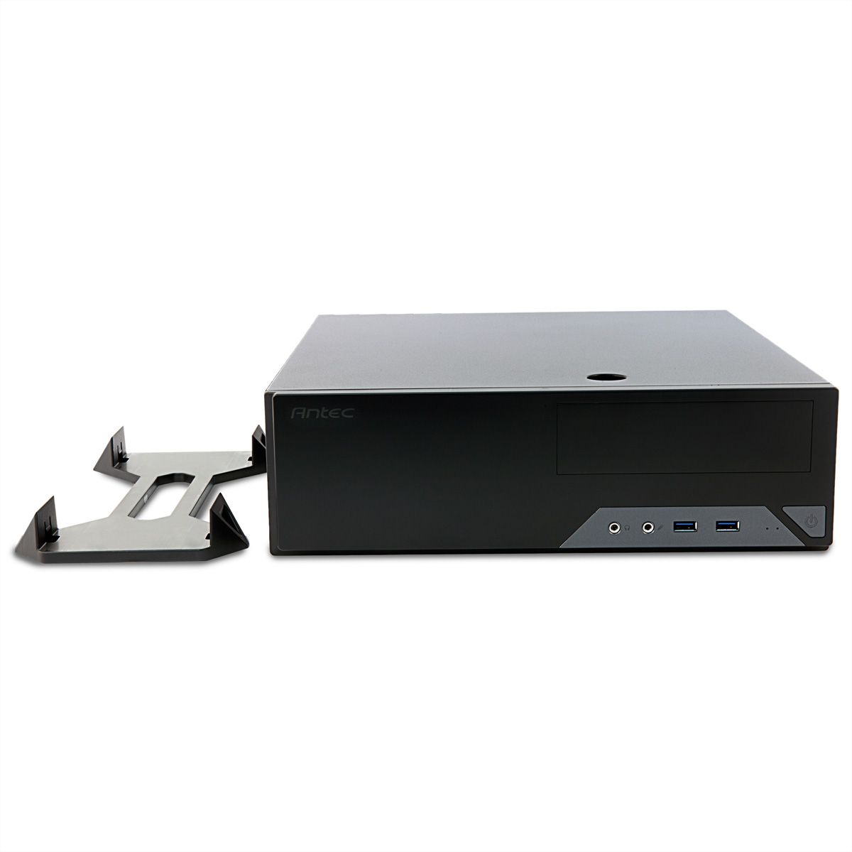 ANTEC VSK 2000 U3 Slim Desktop Black PC Gehäuse ATX, schwarz