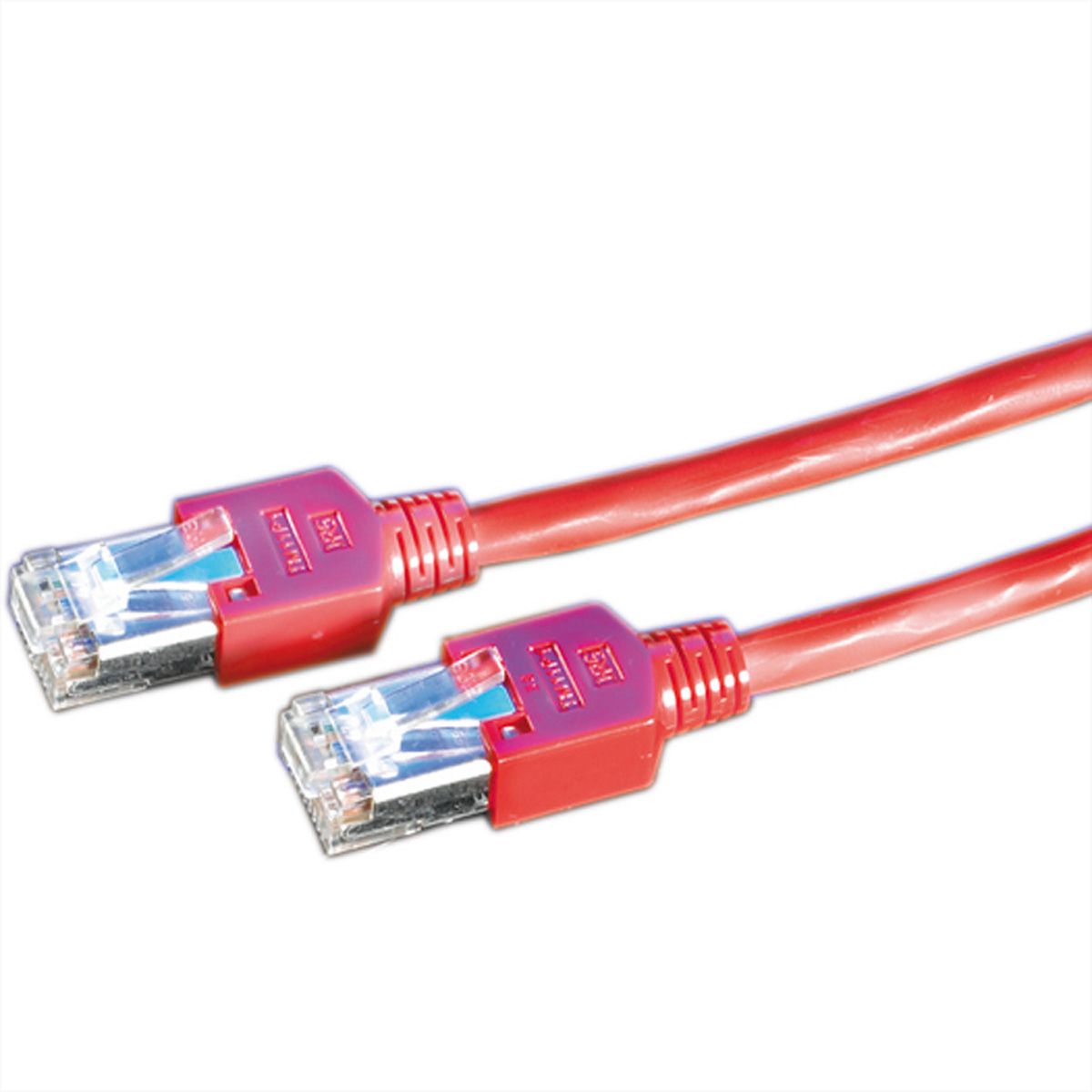 KERPEN D1-20 SF/U konf.Cat.5e (Class D), HiRose, rood, 1,5 m