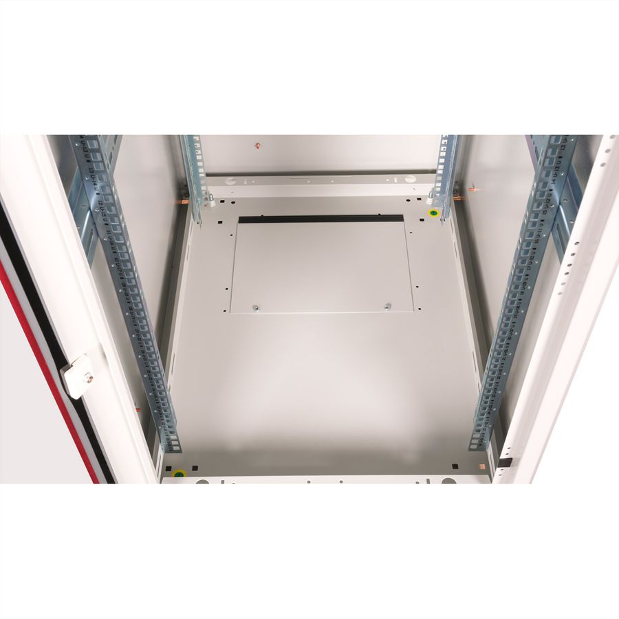 ROLINE 19-inch netwerkkast Basic 26 U, 600x800 BxD Glazen deur grijs