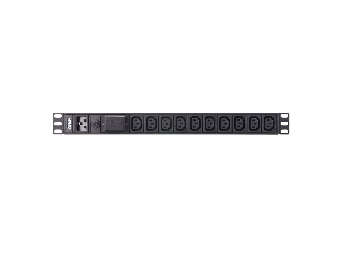 ATEN PE0210SG 1HE 16A Basic PDU 10-Poorts