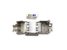ROLINE Keystone Jack, Cat.6A (Class EA), RJ-45, STP, tool-free, SLIM and SHORT, silver