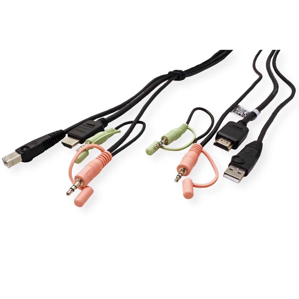 ATEN 2L-7D02UH HDMI KVM aansluitkabel,  USB 2.0 , zwart, 1,8 m