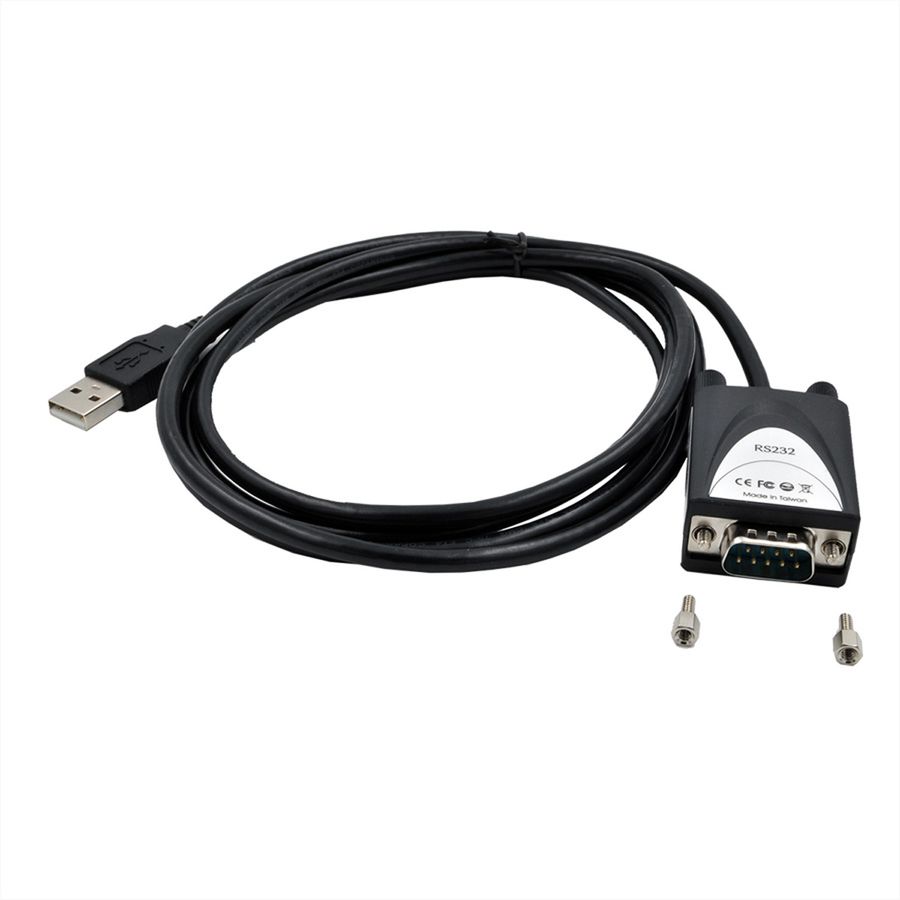 EXSYS EX-1311-2 USB 2.0 zu 1 x Seriell RS-232 1.8 Meter Kabel mit 9 Pin Stecker LED Anzeige