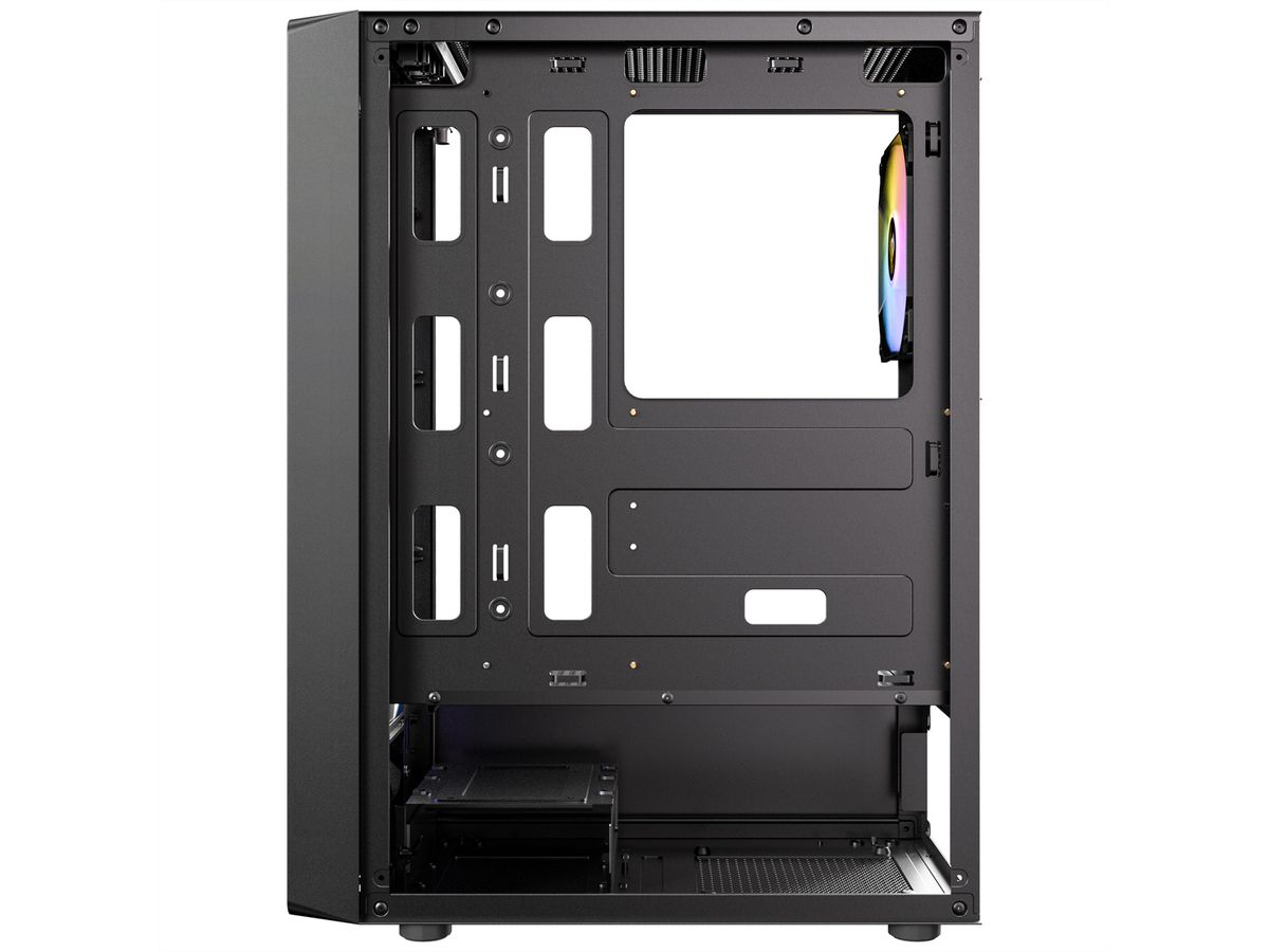 ANTEC AX26 RGB Elite PC case Midi Tower Gaming ATX, black