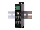 EXSYS EX-1163HMS-WT 4-poorts USB 2.0 HUB Overspanningsbeveiliging & uitgebreid temperatuurbereik
