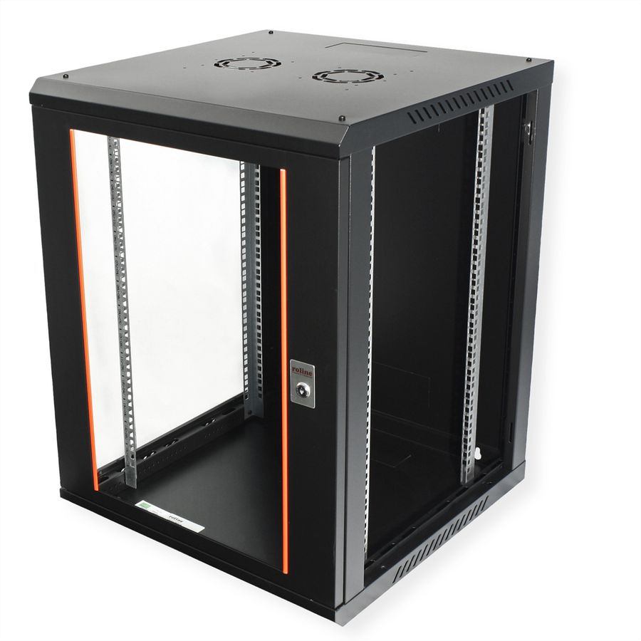 ROLINE 19" Wall Cabinet Basic Plus 15U, 600x600 BxT black